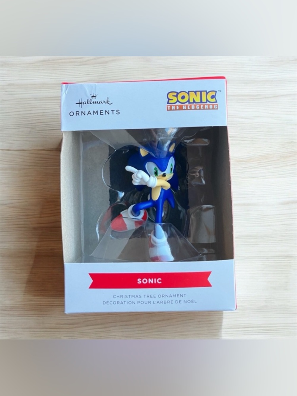 NEW Hallmark Sonic the Hedgehog Christmas Tree Ornament SONIC